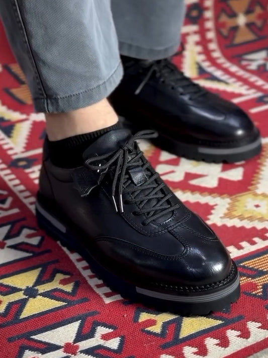 Men's genuine leather casual shoes