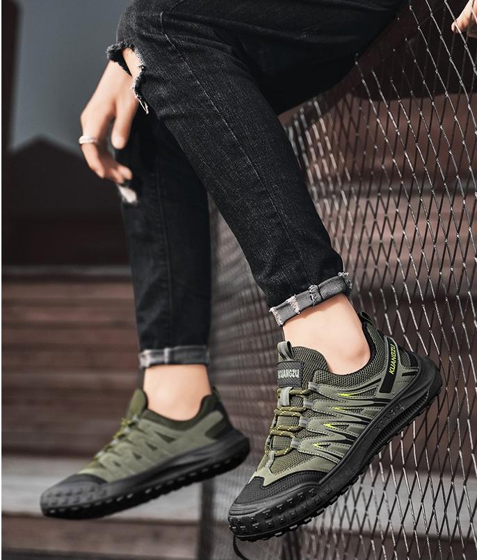 ✅High -quality Dedication✅Men's Mesh Breathable Lightweight Soft Bottom Non-slip Casual Shoes