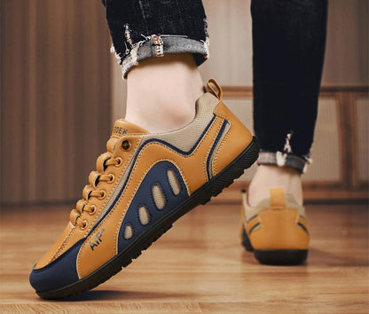 Men's New Genuine Leather Breathable High-end Casual Shoes