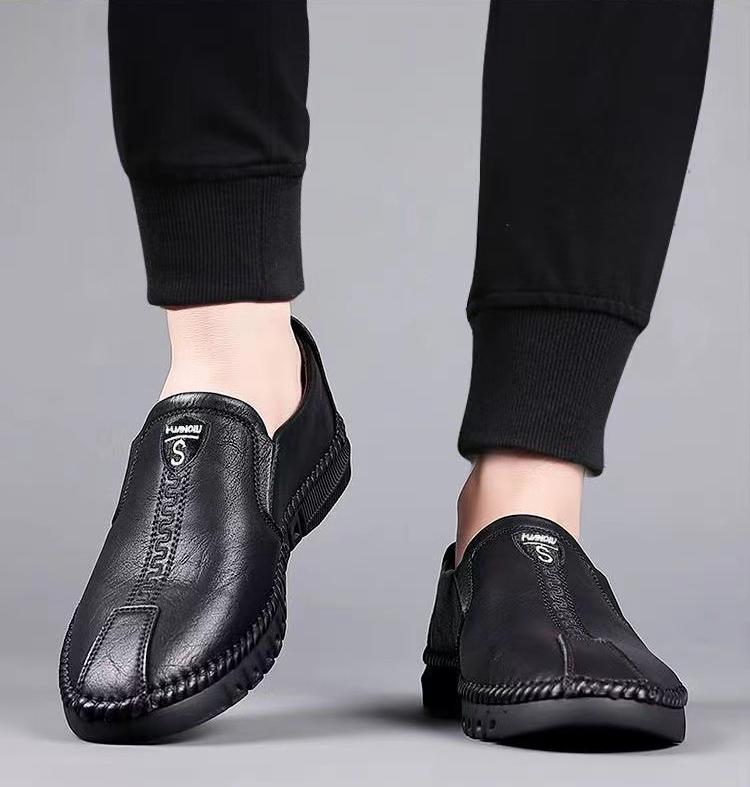 💥Clearance Stock Specials💥New Versatile Slip-on Leather Casual Shoes