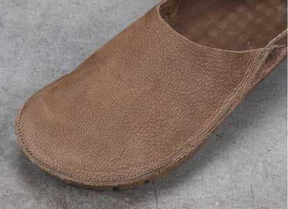 ✅High -quality Dedication✅Men's New Breathable Suede Leather Slip-on Soft Sole Driving Casual Shoes