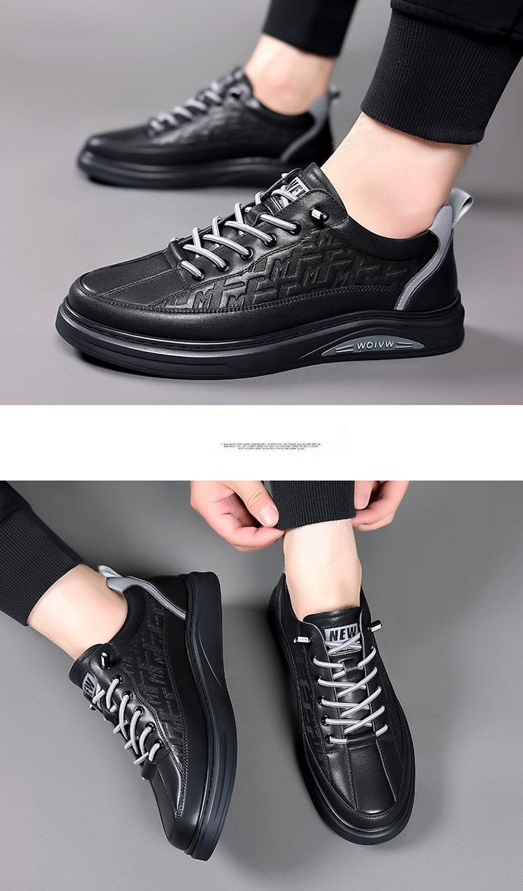 New Men's All-match Genuine Leather Sports Casual Shoes