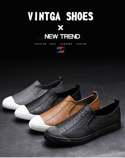 🔥Limited Time Offer 49% OFF🔥New Men's Versatile Casual Slip-on British Leather Shoes