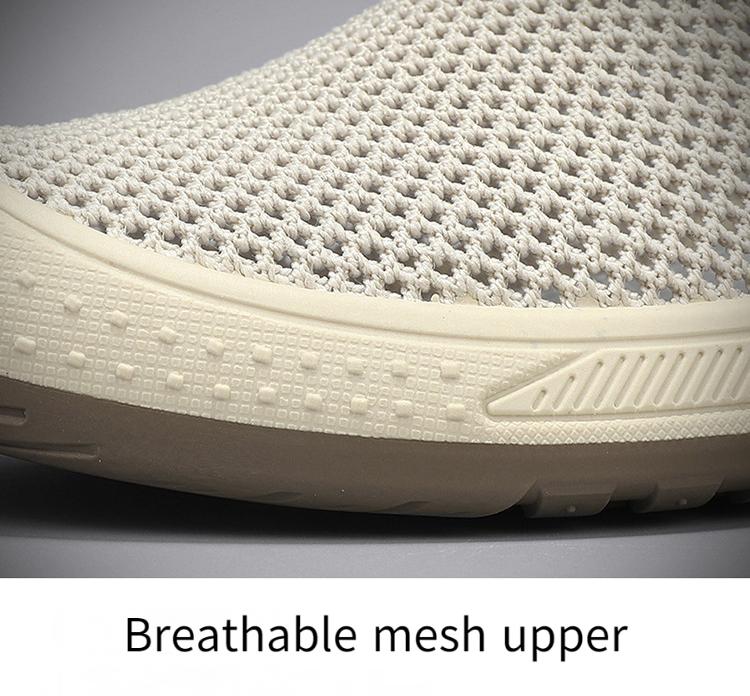 ✅High -quality Dedication✅Men's Breathable Mesh Slip-on Lightweight Sports Casual Shoes