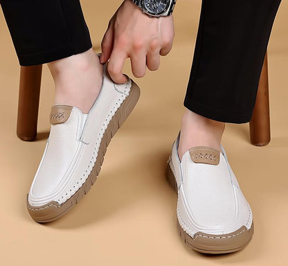 ✅High -quality Dedication✅New Men's Top Layer Cowhide Casual Loafers