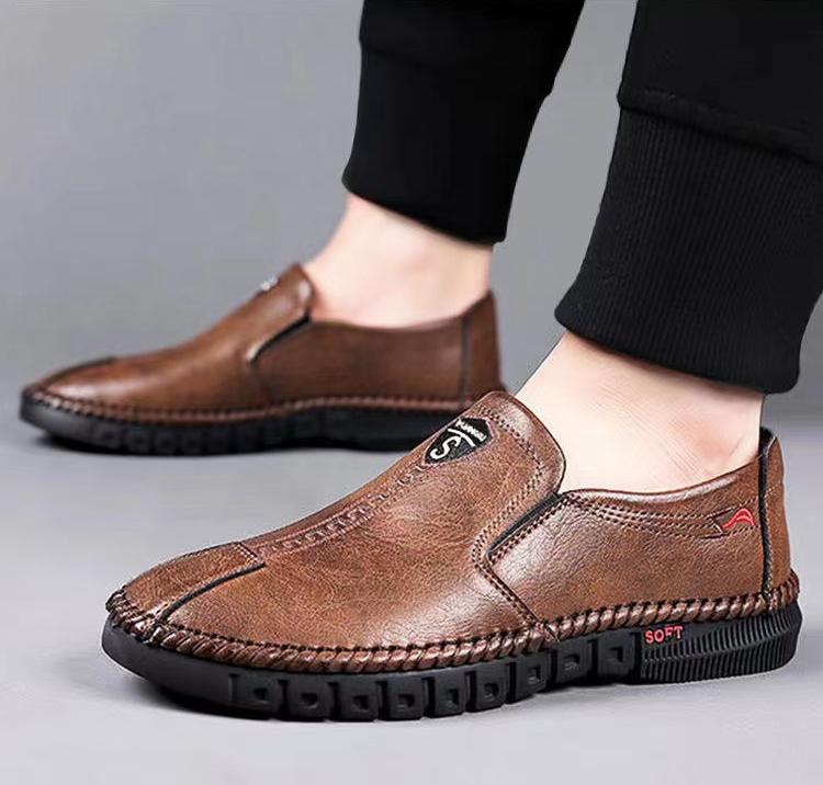 💥Clearance Stock Specials💥New Versatile Slip-on Leather Casual Shoes