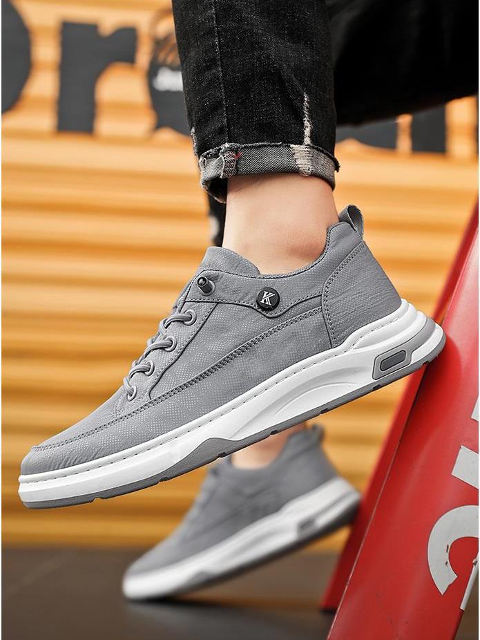 Men's New Breathable Versatile Canvas Slip-on Casual Shoes