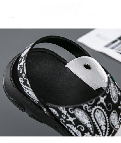 2024 Summer New Men's Fashion Beach Slippers