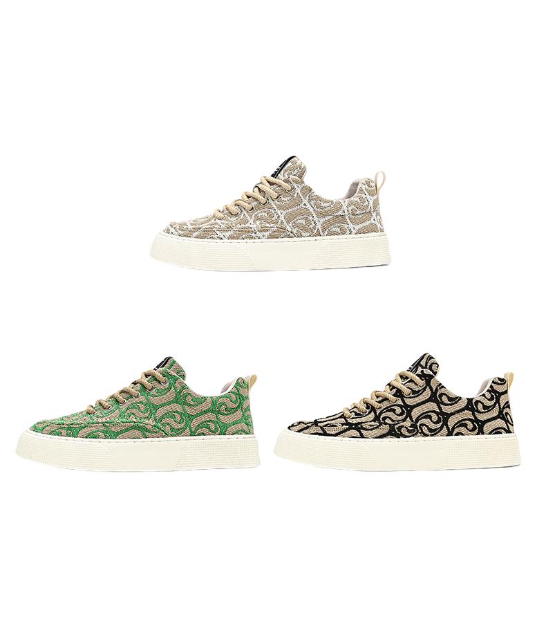 Spring 2024 New Breathable Trendy All-match Sports Casual Low-top Printed Trendy Shoes