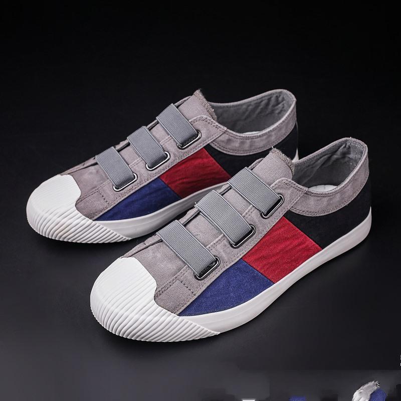 2024 Summer New Canvas Breathable Men's Casual Lazy Slip-on All-match Sneakers