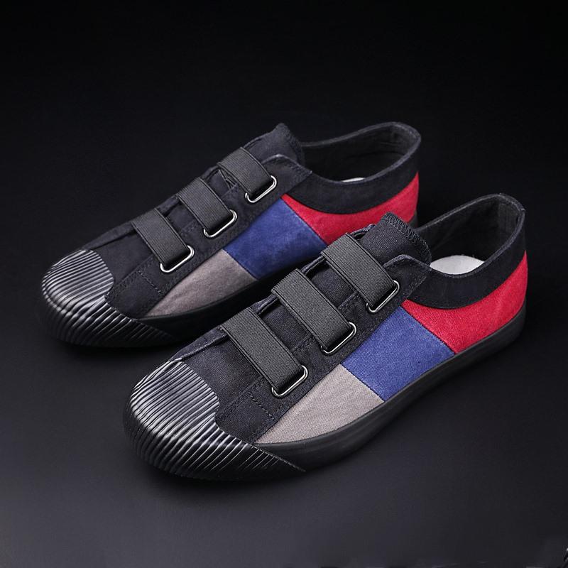 2024 Summer New Canvas Breathable Men's Casual Lazy Slip-on All-match Sneakers